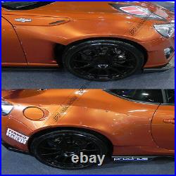 For Toyota FT86 FRS GT86 Subaru BRZ FRP Unpainted Front & Rear Fender Flares Kit