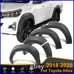 For Toyota Hilux 2018-2020 Invincible X Wide Wheel Arches Fender Flares Body Kit