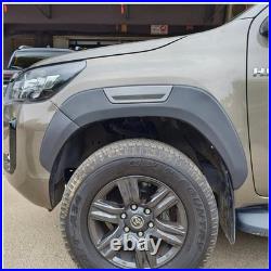For Toyota Hilux 2020-2025 Invincible X Wheel Arches Fender Flares Kit Gr Style
