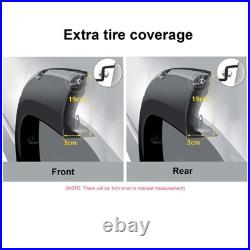 For Toyota Hilux MK7 2005-2014 Matte Black Wheel Arches Fender Flares Kit 4PCS