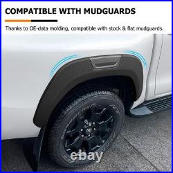 For Toyota Hilux MK8 MK9 Invincible 2015-2025 Matte Wheel Arch Kit Fender Flares