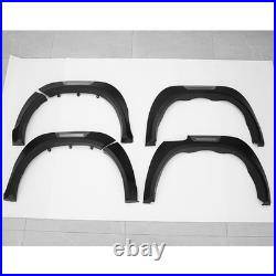 For Toyota Hilux Revo 2015-2019 Wide Wheel Arches Fender Flares Body Kit Black