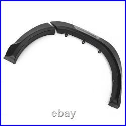 For Toyota Hilux Revo 2015-2019 Wide Wheel Arches Fender Flares Body Kit Black