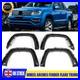For Vw Amarok 2010-20 Black Wide Front Rear Wheel Arches Fender Flares Body Kits