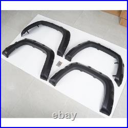 For Vw Amarok 2010-20 Black Wide Front Rear Wheel Arches Fender Flares Body Kits