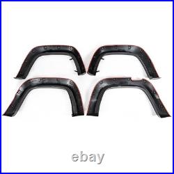 For Vw Amarok 2010-20 Black Wide Front Rear Wheel Arches Fender Flares Body Kits