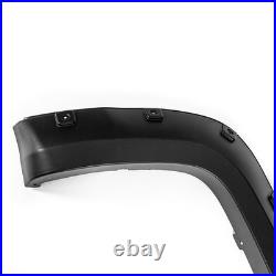 For Vw Amarok 2010-20 Black Wide Front Rear Wheel Arches Fender Flares Body Kits