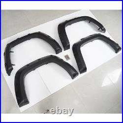 For Vw Amarok 2010-20 Wide Front Rear Wheel Arches Fender Flares Body Kit Black