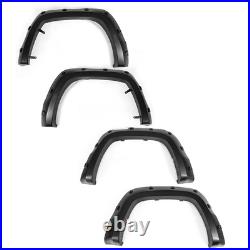 For Vw Amarok 2010-20 Wide Front Rear Wheel Arches Fender Flares Body Kit Black