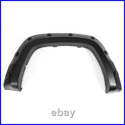 For Vw Amarok 2010-20 Wide Front Rear Wheel Arches Fender Flares Body Kit Black