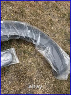 Ford Ranger 2012-2015 T6 Wide Body Wheel Arches Fender Flares Kit Grey X2 Rear