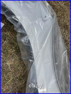 Ford Ranger 2012-2015 T6 Wide Body Wheel Arches Fender Flares Kit Grey X2 Rear