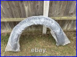 Ford Ranger 2012-2015 T6 Wide Body Wheel Arches Fender Flares Kit Grey X2 Rear