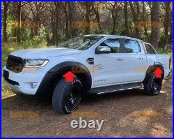 Ford Ranger Kit Body Wheel Arches Fender Flares + 30mm Wheel Spacers 2012 2023