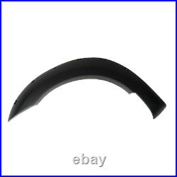 Ford Ranger T7 Wheel Arch Kit With Holes Fender Flares 2016-18 Smooth Black