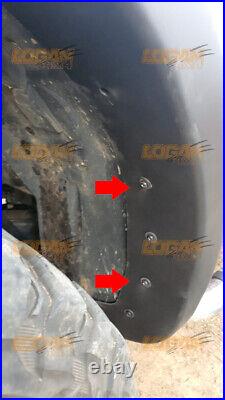 Ford Ranger Wide Body Wheel Arches Fender Flares Kit T6 T7 T8 Screws 2012-2023