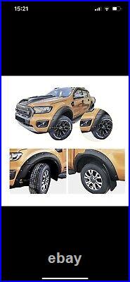 Ford ranger arches 2019-2023 Park assist wide wheel arches T8 Fender flares kit