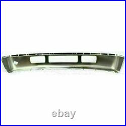 Front Bumper Chrome + Grille + Low Valance For 2005-2007 Ford F250 F350 F450-SD