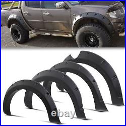 Front & Rear Wide Arch Kit Fender Flares For Mitsubishi L200 Triton 05-12