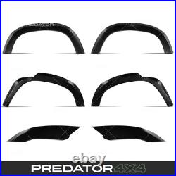 Gloss Black Fender Flares Wheel Arches Kit For Land Rover Defender 110 L663 20+