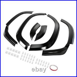 Gloss Black Wheel Arch Fender Flares Kit For Land Rover Defender 110 L663 2020+