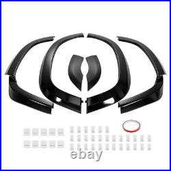 Gloss Black Wheel Arch Fender Flares Kit For Land Rover Defender 110 L663 2020+