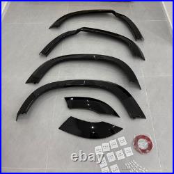 Gloss Black Wheel Arch Fender Flares Kit For Land Rover Defender 110 L663 2020+