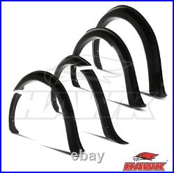 Gloss Black Wheel Arch Wide Body Kit Fender Flares For Ford Ranger T7 2015-2019
