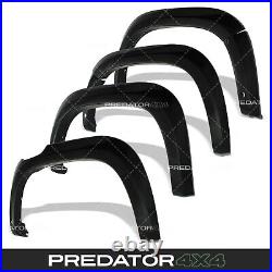 Gloss Black Wide Wheel Arches Fender Flares Kit For Volkswagen Amarok Mk2 2023+