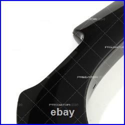 Gloss Black Wide Wheel Arches Fender Flares Kit For Volkswagen Amarok Mk2 2023+