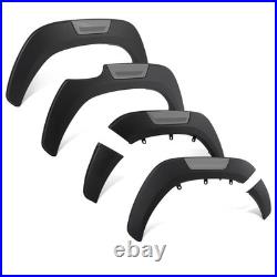 Gr Style Wheel Arches Fender Flares Wide Body Kit For Toyota Hilux 2015+ Black