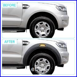 HIGH QUALITY? Wheel Arch Kit Fender Flares LED Light For Ford Ranger 2016-2022 HIGH QUALITY? Wheel Arch Kit Fender Flares LED Light For Ford Ranger 2016-2022