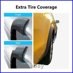 HIGH QUALITY? Wheel Arch Kit Fender Flares LED Light For Ford Ranger 2016-2022