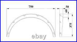 JDM Fender Flares 2 50mm for Subaru Impreza GH GE GR widebody kit wheel arch