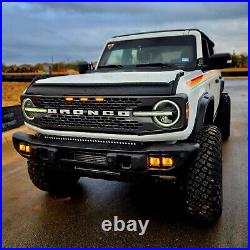 KBD Body Kits Polyurethane Fender Flares Kit For Ford Bronco 4DR 2021-2024