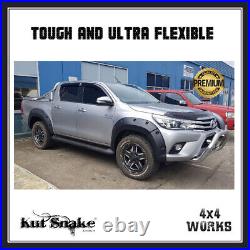 Kut Snake Wheel Arches Fender Flares for Toyota Hilux 2015-19 Revo Wide