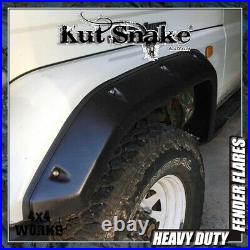 Kut Snake Wheel Arches Fender Flares for Toyota Land Cruiser 70 75 Pickup 85-07