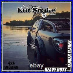 Kut Snake Wide Wheel Arches Fender Flares for Mitsubishi L200 B40 Series 4 05-15