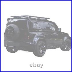 Land Rover Defender 110 Wide Wheel Arch Gloss Black Flare Fender Trim Kit 2021+