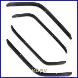 Left and Right Fender Flares Extension Kit For Jeep Wrangler JK 2007-2017
