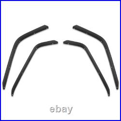 Left and Right Fender Flares Extension Kit For Jeep Wrangler JK 2007-2017