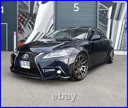 Lexus IS250 IS350 WIDE BODY KIT Wheel Arches Fender Flares 35mm width SET 10 PCS