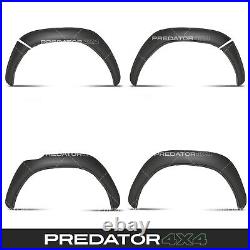 Matte Black Fender Flares Wide Wheel Arches Body Kit For Toyota Hilux 2021+