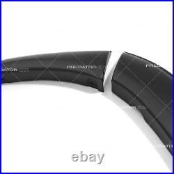Matte Black Fender Flares Wide Wheel Arches Body Kit For Toyota Hilux 2021+