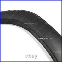 Matte Black Fender Flares Wide Wheel Arches Body Kit For Toyota Hilux 2021+