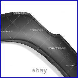 Matte Black Fender Flares Wide Wheel Arches Body Kit For Toyota Hilux 2021+