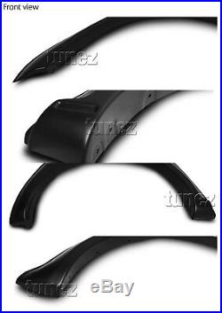 Matte Black Fenders Flare Kit For Toyota Hilux GUN GUN1 TRD Look Wheel Fender 2G