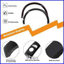 Matte Black Wheel Arch Wide Body Kit Fender Flares For Ford Ranger T8 2019-2022