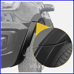 Matte Black Wheel Arches Fender Flares Body Kit for Ford Ranger 2019-2022 4-Door