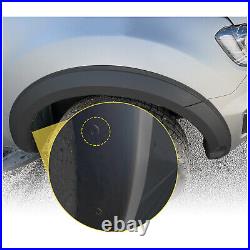 Matte Black Wheel Arches Fender Flares Body Kit for Ford Ranger 2019-2022 4-Door